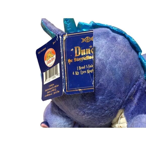 Guddle Barn Duncan the Storytelling Dragon Talking Plush - Picture 3 of 4